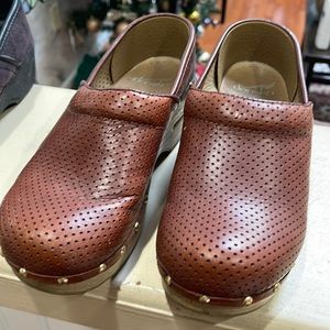 Dansko Perforated Clogs